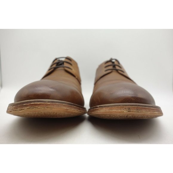 Steve Madden Brown Leather Cap Toe Lace Up Oxfords Shoes Men\'s 12 main image 8